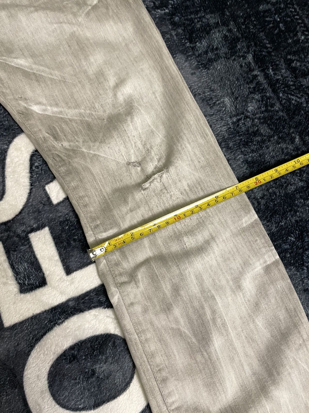 If Six Was Nine × Le Grande Bleu (L.G.B.) × Tornado Mart Tornado Mart Distressed Denim Size US 31 - 23 Thumbnail