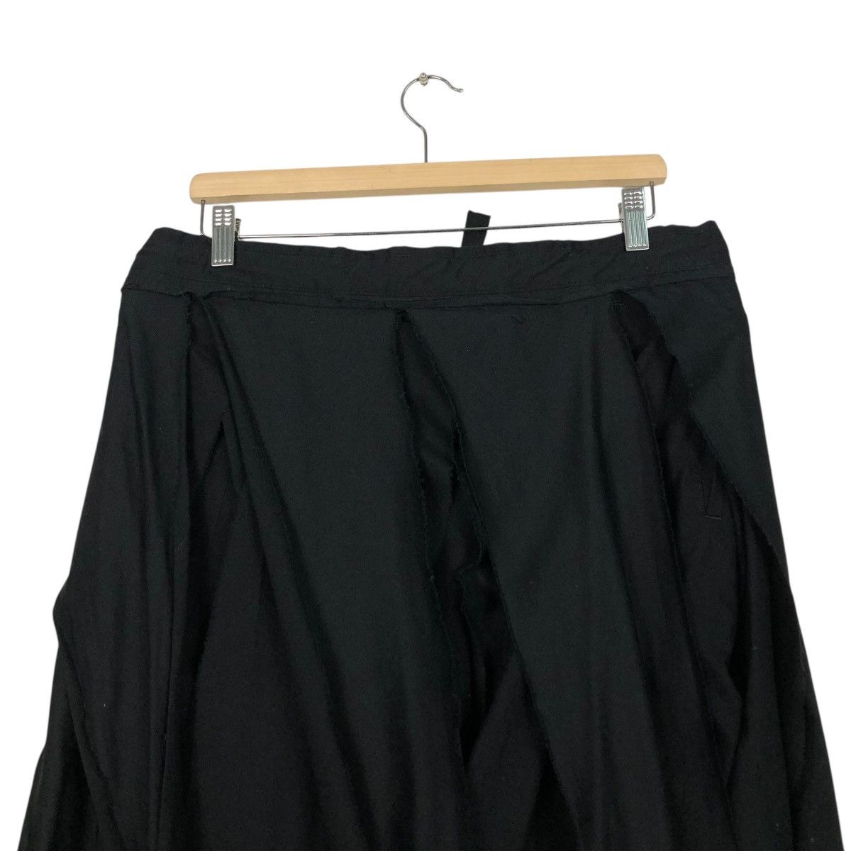 Yohji Yamamoto 🔥RICH BLACK GABARDINE DECO BONDAGE DESIGN YOHJI YAMAMOTO Size US 30 / EU 46 - 14 Thumbnail