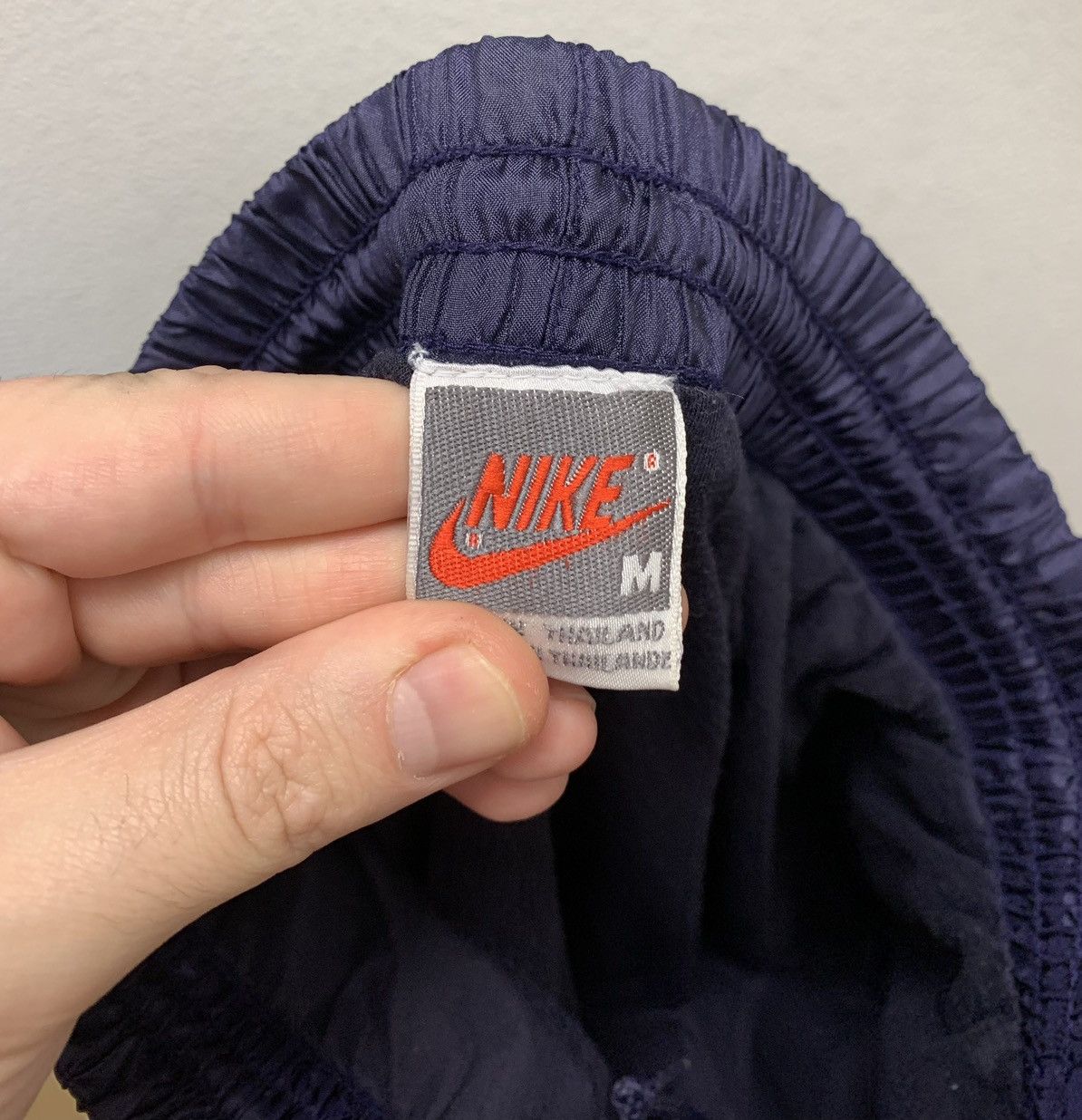 Vintage Nike vintage navy blue sweatpants M y2k madeinusa vintage Size US 32 / EU 48 - 9 Thumbnail