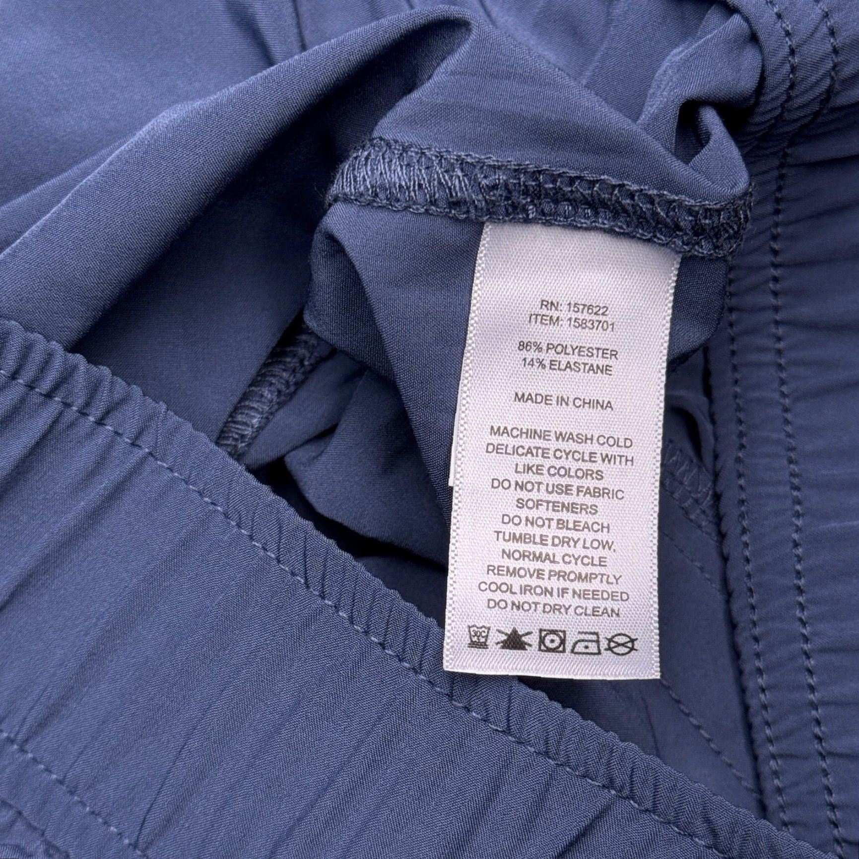 Eddie Bauer Eddie Bauer Pants Womens 3X Cargo Straight Pants Blue High Rise Zip Pocket Stretch Performance Women Size 40" / US 18 - 6 Thumbnail