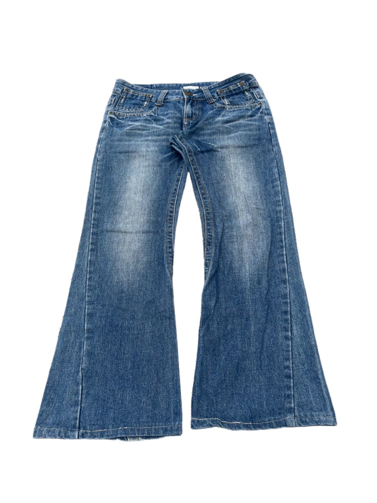 Japanese Brand Kapalili Denim Flare Bootcut Jeans Japanese Brand Size 33" - 1 Thumbnail