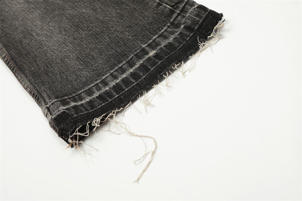 Jean Men's trendy punk distressed washed frayed loose jeans Size US 32 / EU 48 - 6 Thumbnail