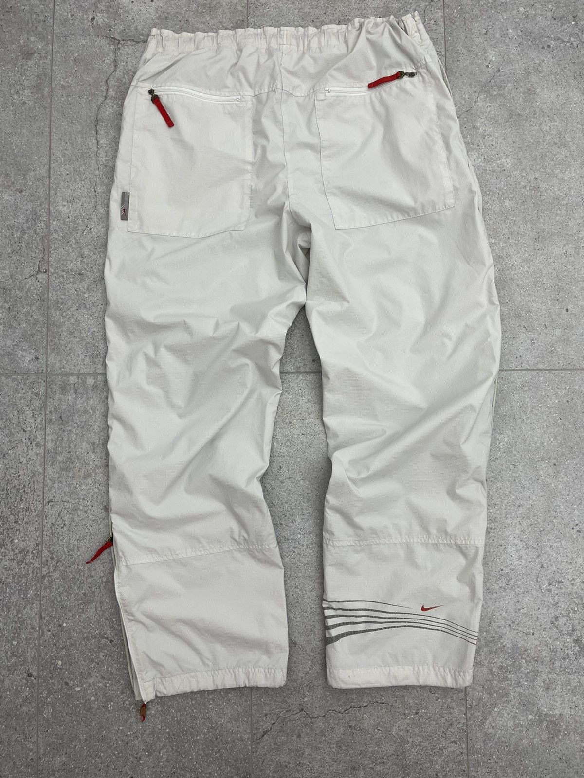 Nike × Vintage Vintage Nike track pants triple swoosh Size US 34 / EU 50 - 10 Thumbnail