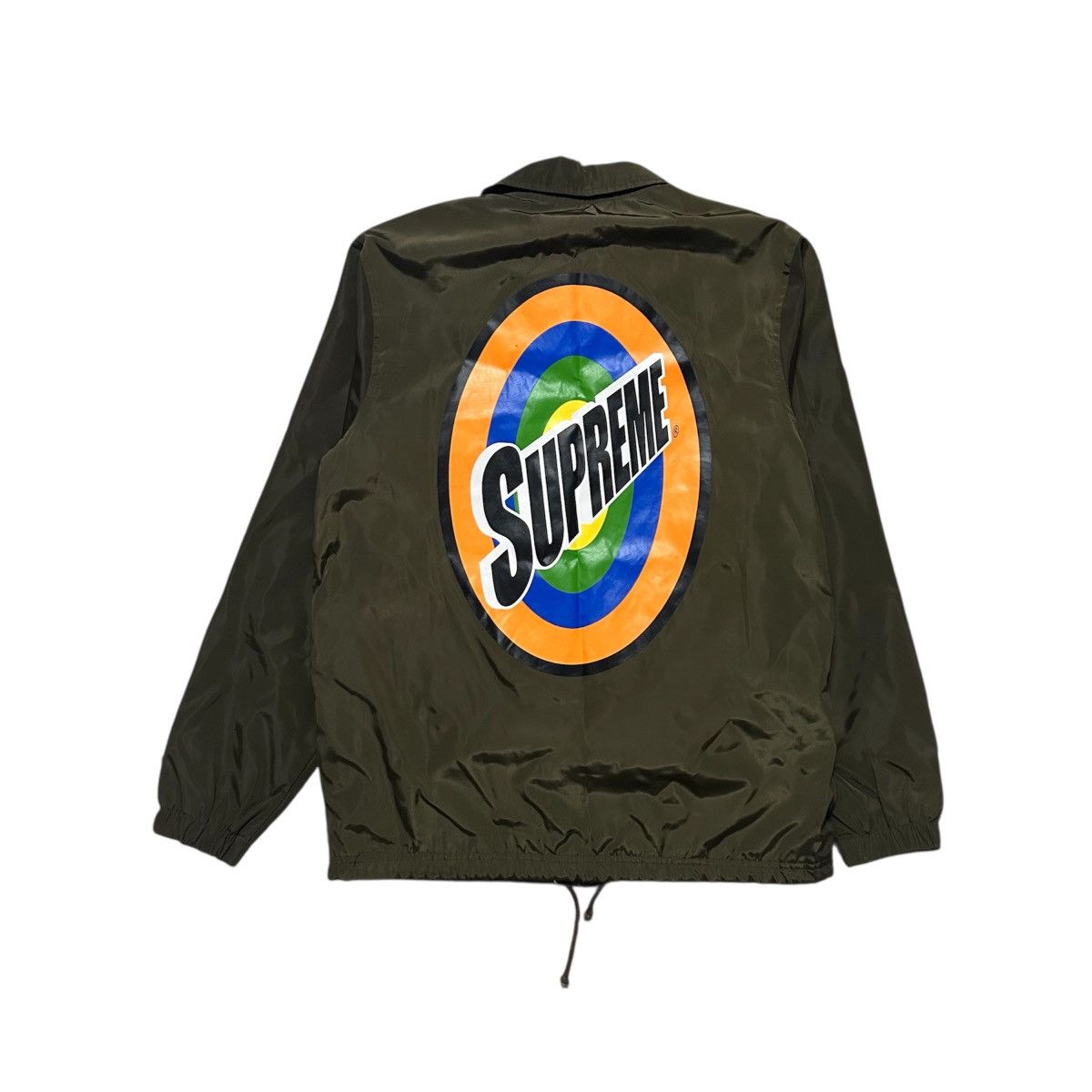 Supreme Supreme Spin Logo Coach Jacket Size Small Size US S / EU 44-46 / 1 - 2 Thumbnail