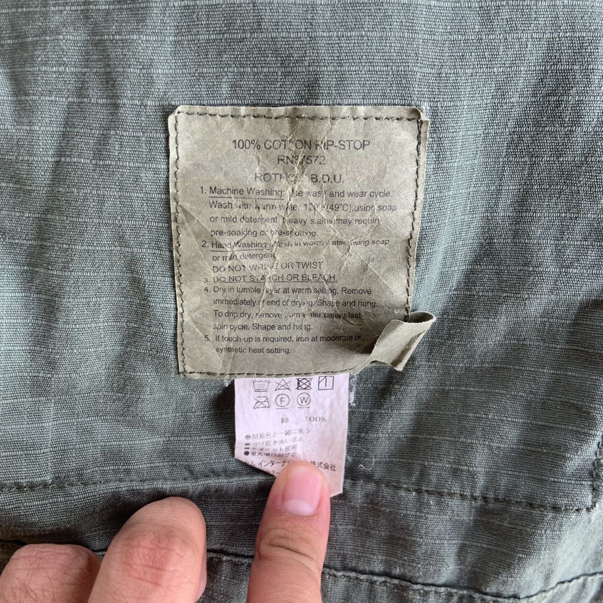 Vintage Military Fashion Light Jacket Work Wear Size US M / EU 48-50 / 2 - 7 Thumbnail