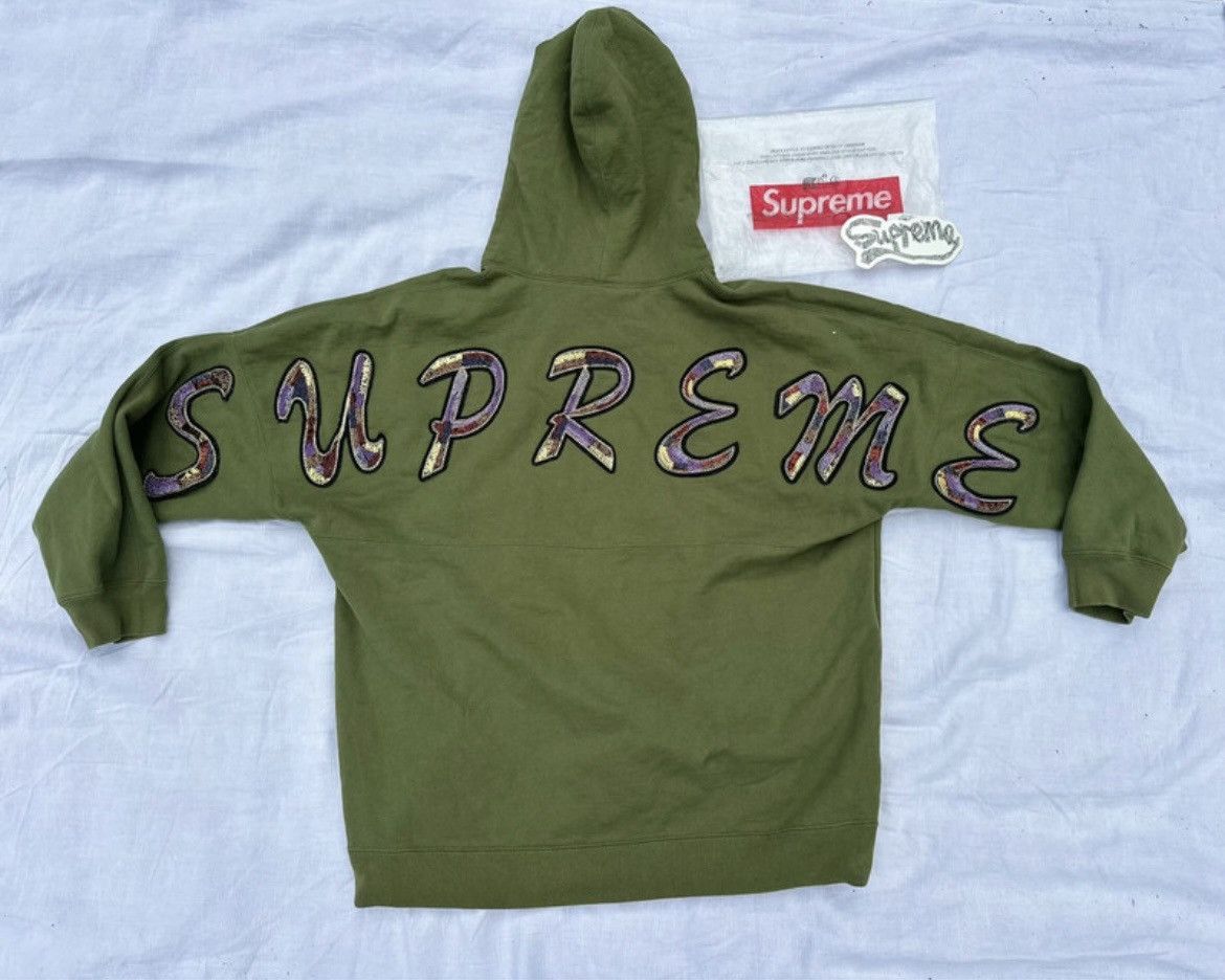 Supreme Supreme beaded hoodie Size US XL / EU 56 / 4 - 1 Thumbnail