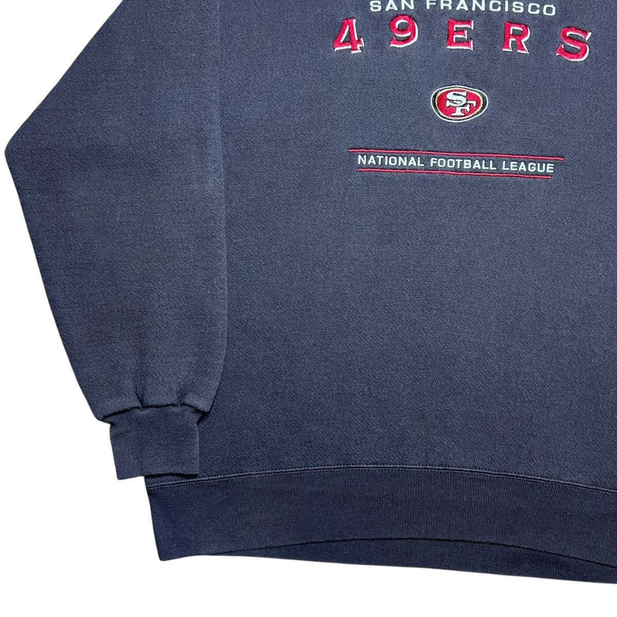 NFL 90s NFL San Francisco 49ers Lee Sport Embroidered Sweatshirt Size US L / EU 52-54 / 3 - 17 Thumbnail