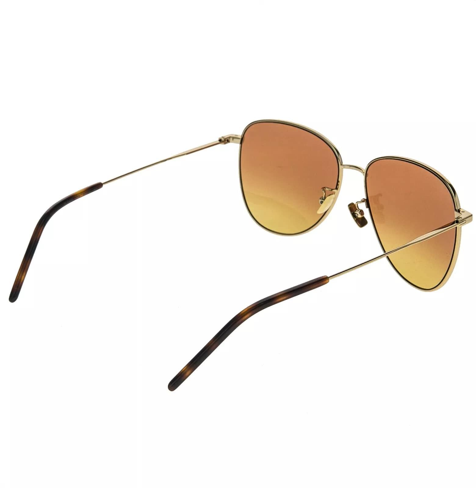 Yves Saint Laurent SAINT LAURENT SL 328 Gold Aviator Metal Sunglasses SL328 008 Size ONE SIZE - 7 Thumbnail