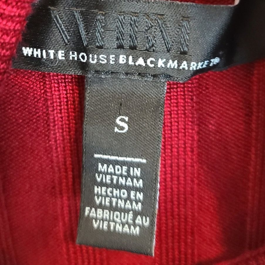 White House Black Market White House Black Market Ribbed Turtleneck Sweater S Preppy Size S / US 4 / IT 40 - 6 Thumbnail