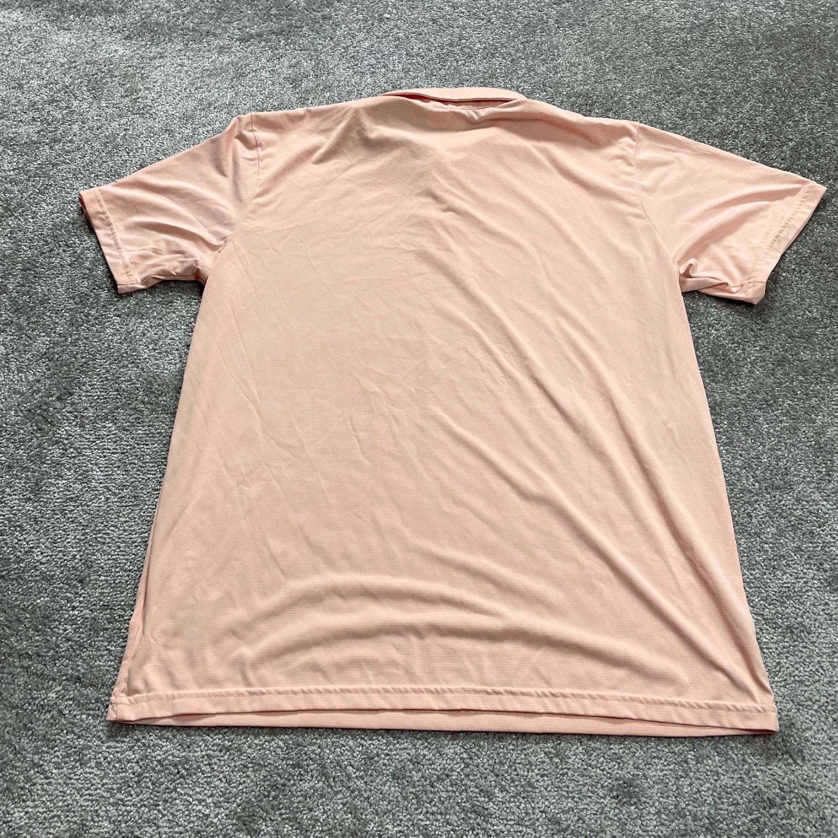 Vintage Columbia Omni Wick Polo Shirt Mens Large Pink Short Sleeve Golf Tennis Shirt Size US L / EU 52-54 / 3 - 2 Thumbnail
