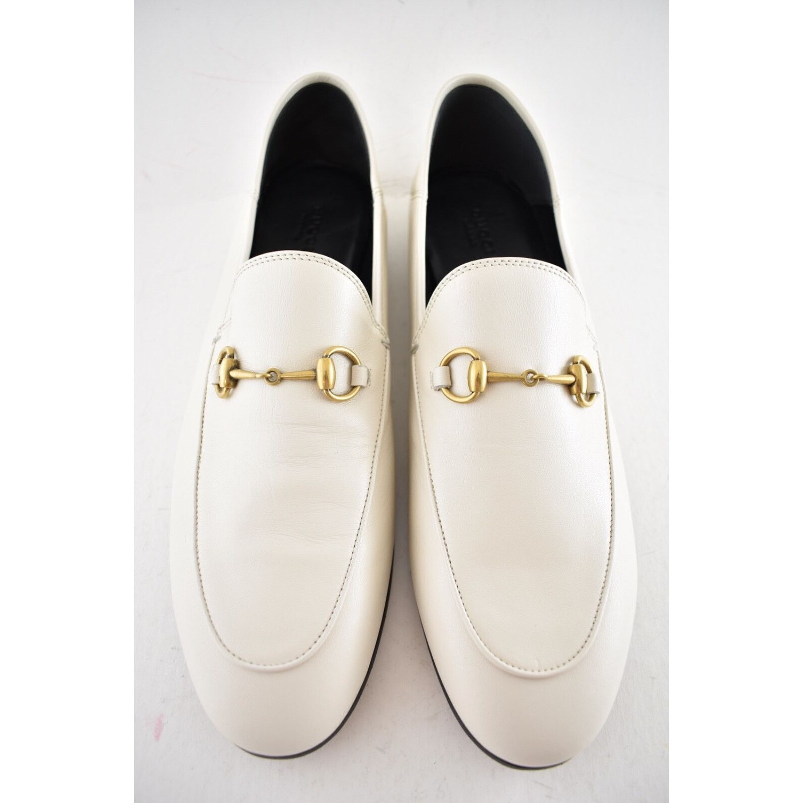 Gucci Gucci Brixton Collapsible Mystic White Leather Horsebit Size US 12 / IT 42 - 7 Thumbnail
