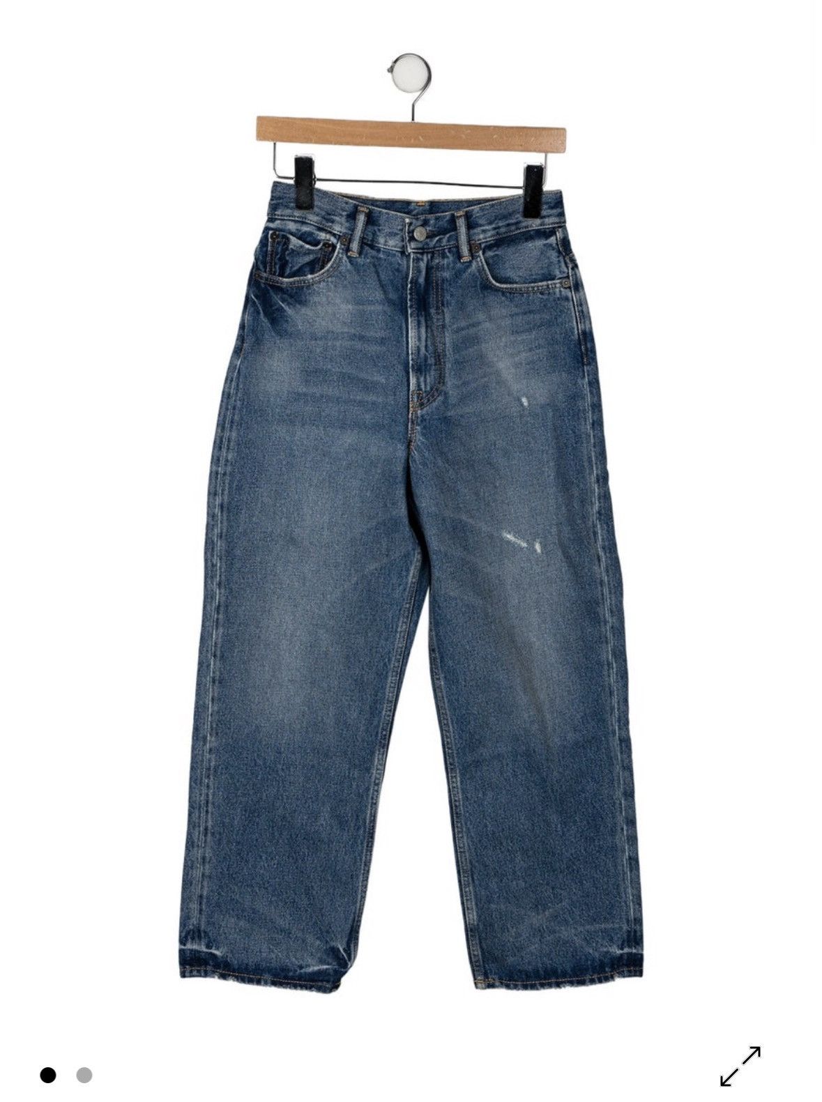 Acne Studios Acne Studios High-Rise Straight Leg Jeans Size US 27 - 6 Thumbnail