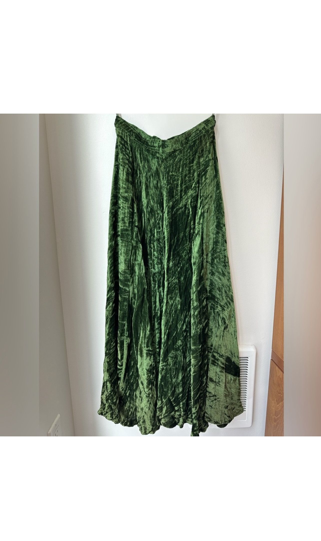 Saint Laurent Paris Vintage YSL Rive Gauche Maxi Skirt Size 27" / US 4 / IT 40 - 1 Thumbnail