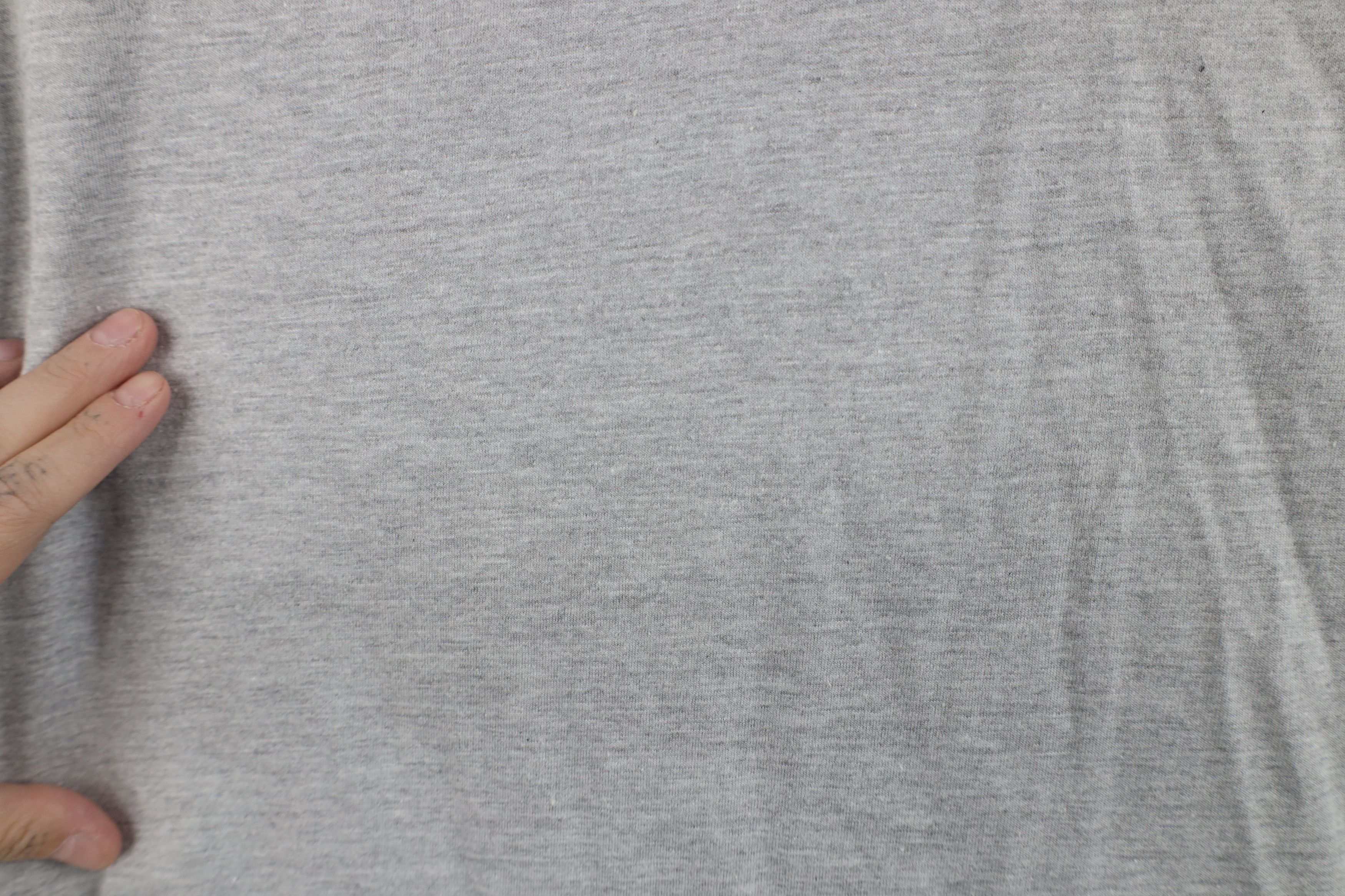 Vintage Vintage 90s Streetwear heavyweight Long Sleeve T-Shirt Gray Size US XXL / EU 58 / 5 - 4 Thumbnail