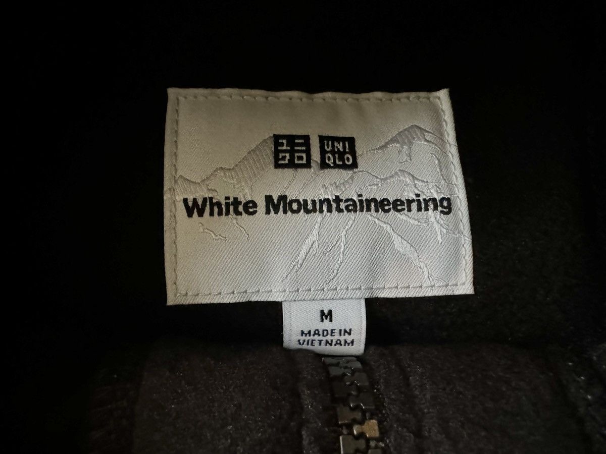 Uniqlo × White Mountaineering Medium Black Fleece Long-Sleeve Hoodie Pullover Jacket Coat Size US M / EU 48-50 / 2 - 10 Thumbnail