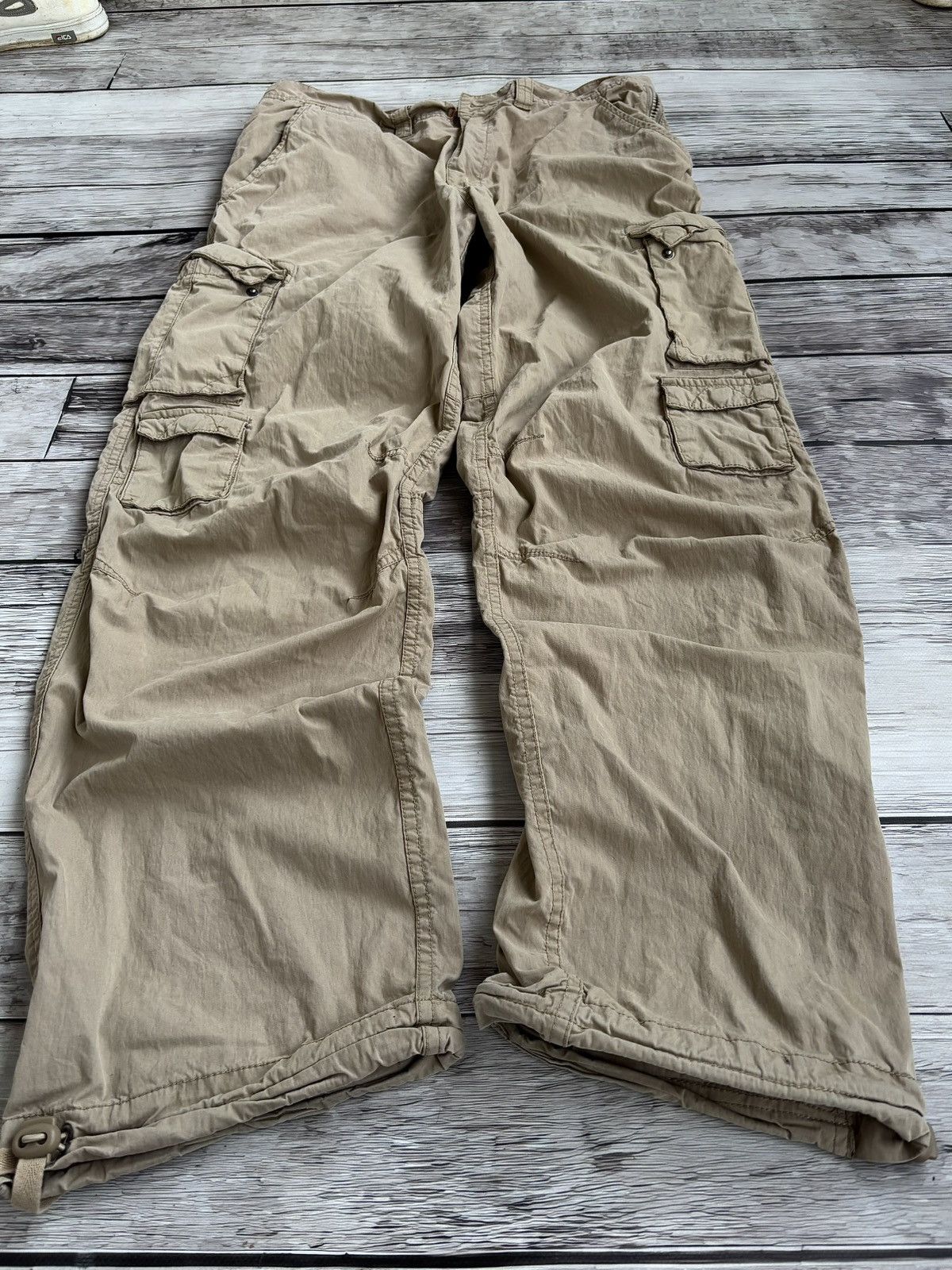 Hysteric Glamour VINTAGE JUNYA WATANABE RAF SIMONS STYLE CARGO PANTS Size US 34 / EU 50 - 1 Thumbnail