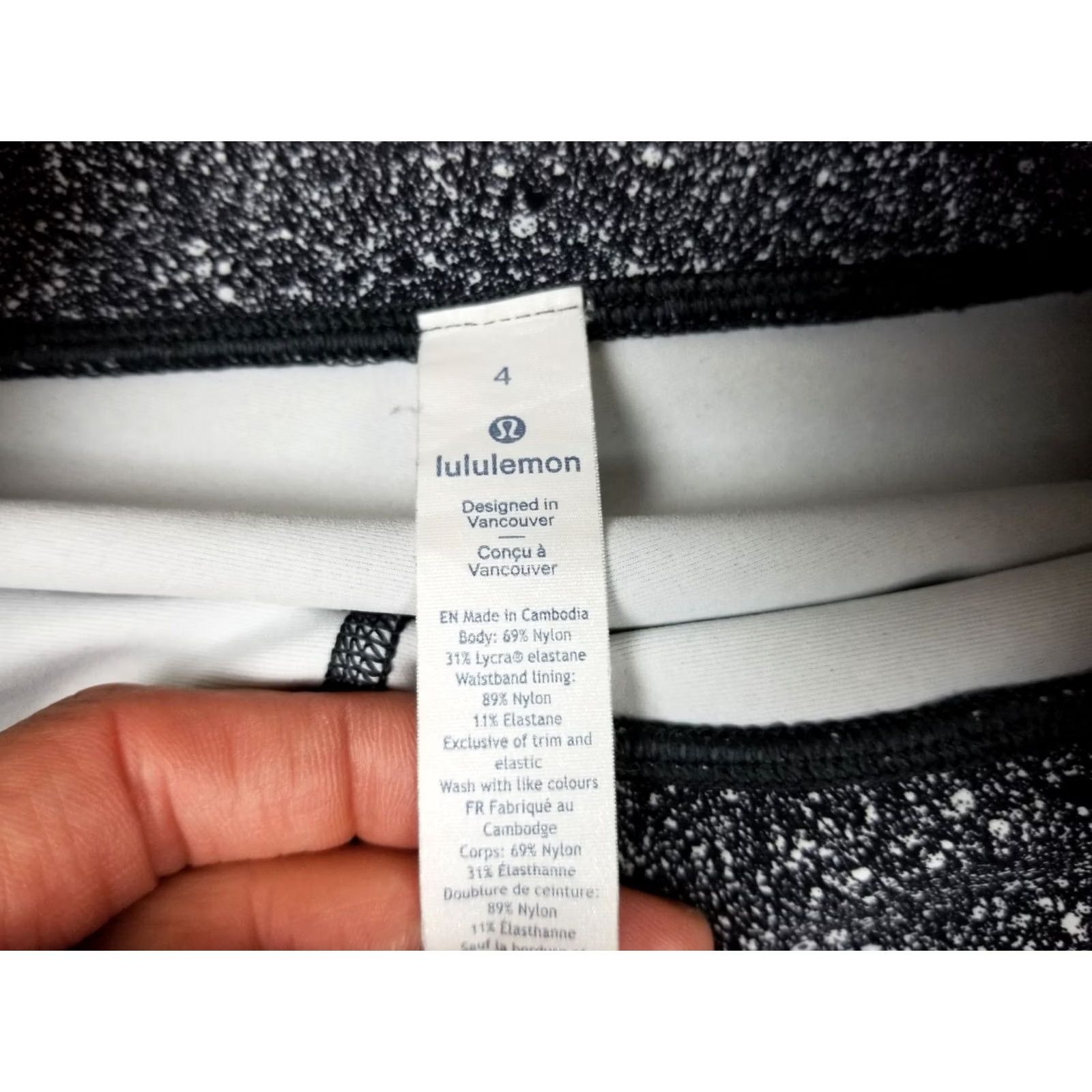 Lululemon LULULEMON Leggings SZ 4 Minty Leggings Women Gray Cotton Denim Athletic Ankle Hip Hop 24 INCH Waist 24 Inside 24 OUTSIDE 31 INCH Mens Women Girls Size 27" / US 4 / IT 40 - 4 Thumbnail