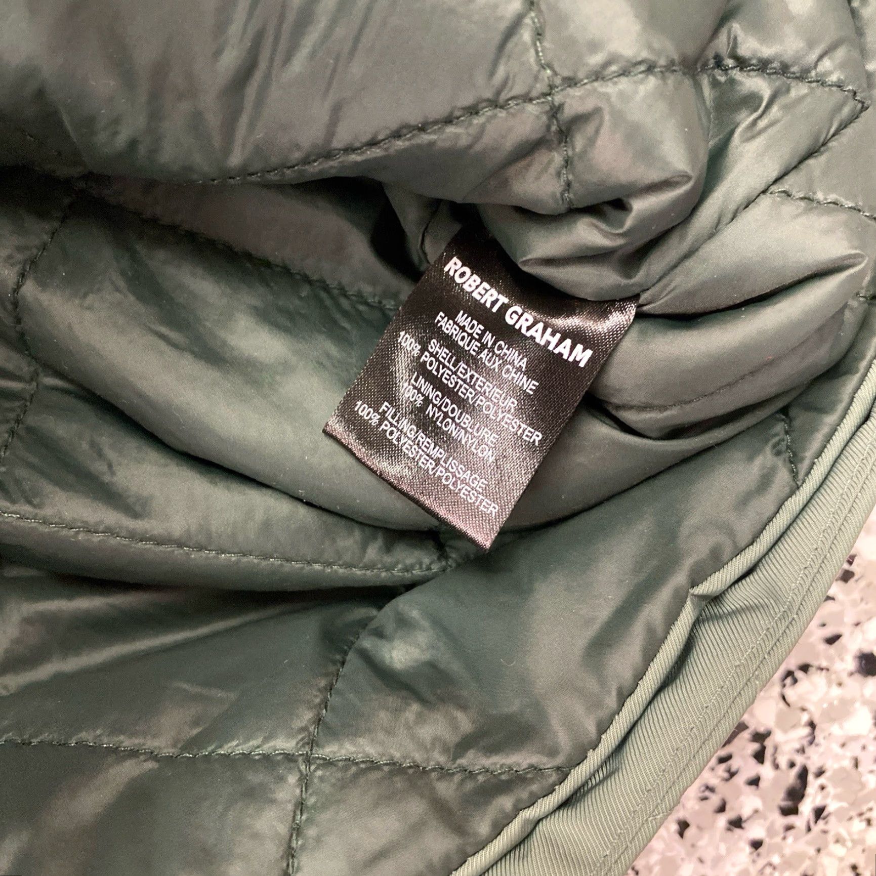 Robert Graham Robert Graham Quilted Field Jacket Green Mens Medium Water Repellent NWT Size US M / EU 48-50 / 2 - 6 Thumbnail