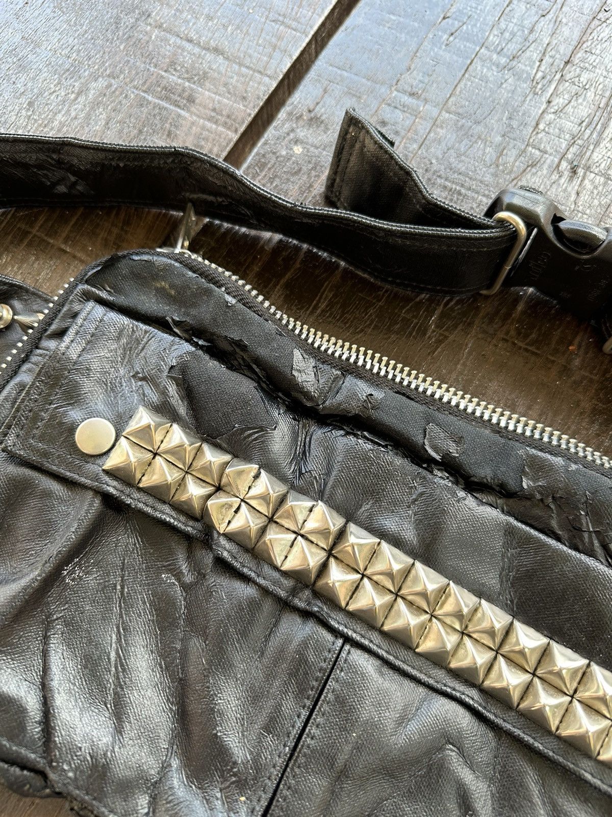 Japanese Brand × Porter Porter waist bag punk design Size ONE SIZE - 4 Thumbnail