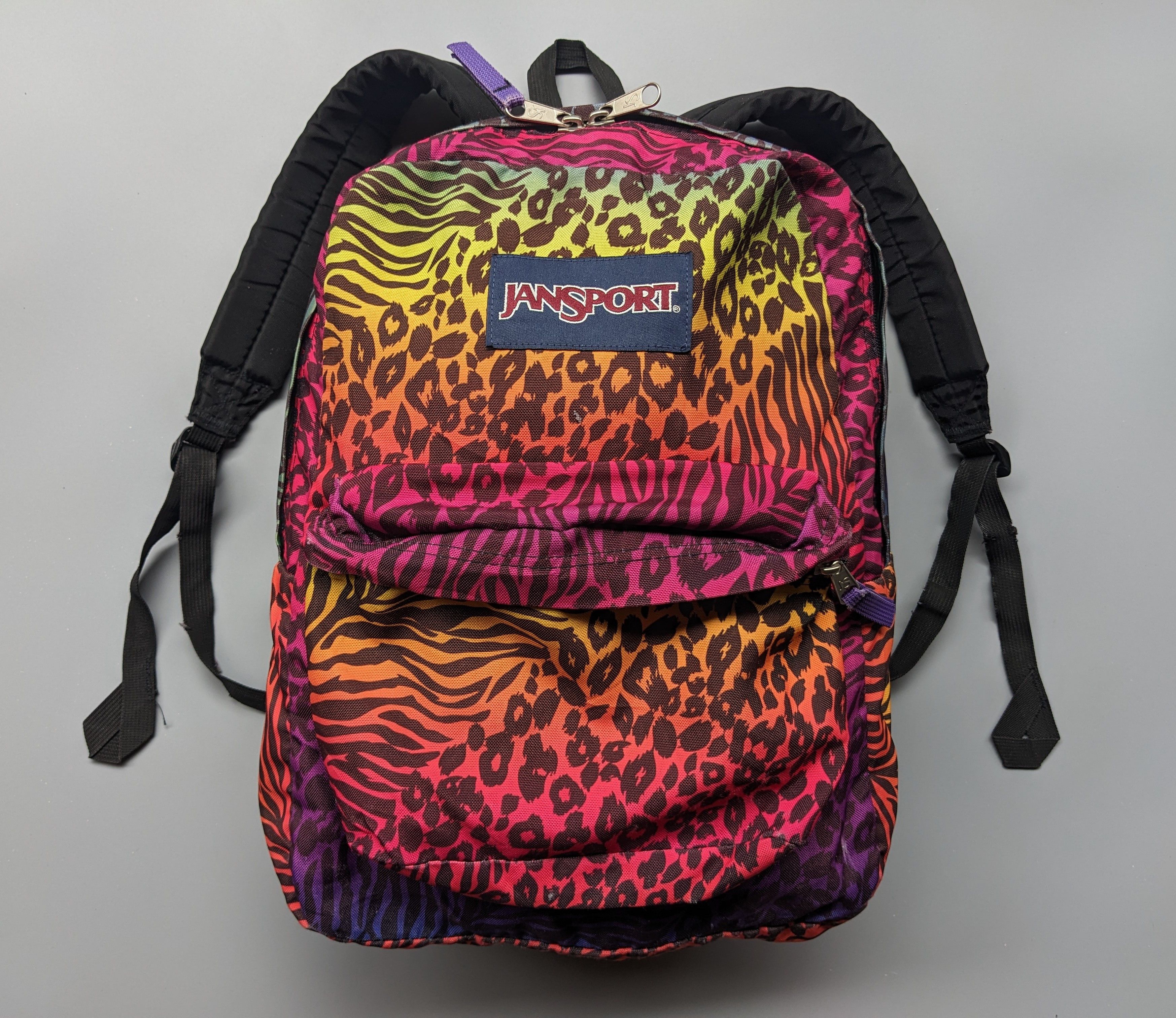 Jansport Vintage JANSPORT leopard tiger backpack Size ONE SIZE - 1 Thumbnail