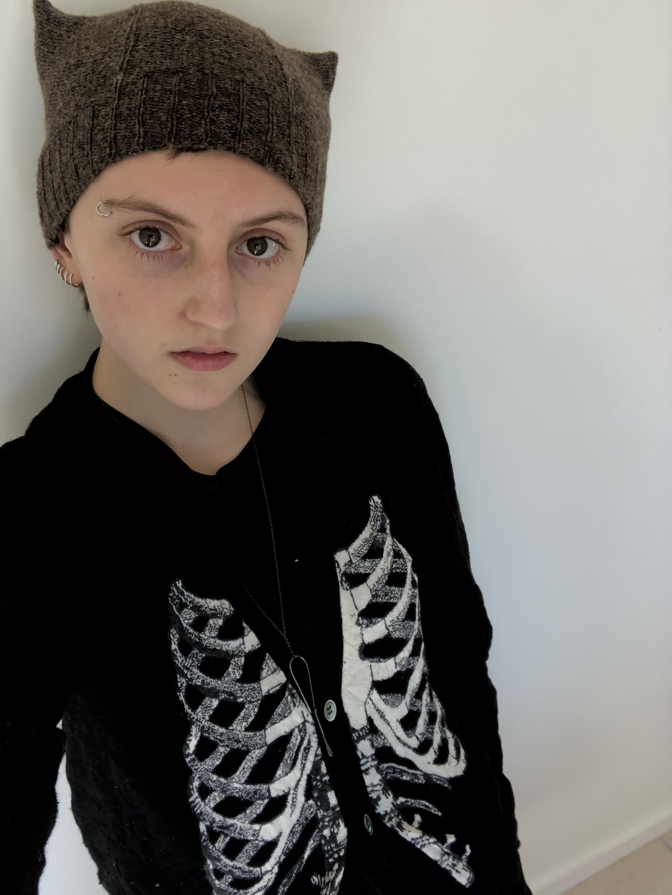 Undercover Archival Anatomicouture knit ribcage cardigan Size US S / EU 44-46 / 1 - 3 Thumbnail