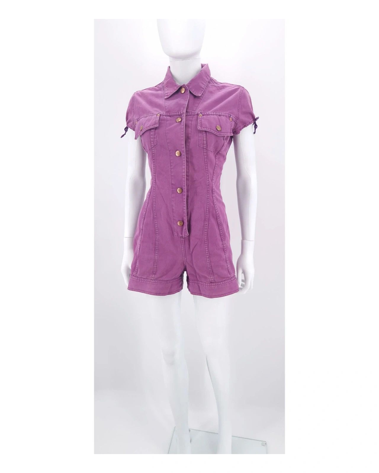 Jean Paul Gaultier 90s JPG Archival Runway Collection Workwear Jumpsuit Size M / US 6-8 / IT 42-44 - 1 Thumbnail