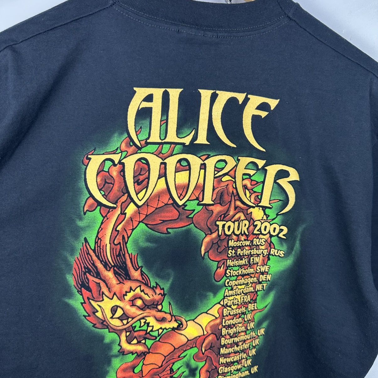 Band Tees Vintage Alice Cooper 2002 Tour T-Shirt Size US M / EU 48-50 / 2 - 21 Thumbnail