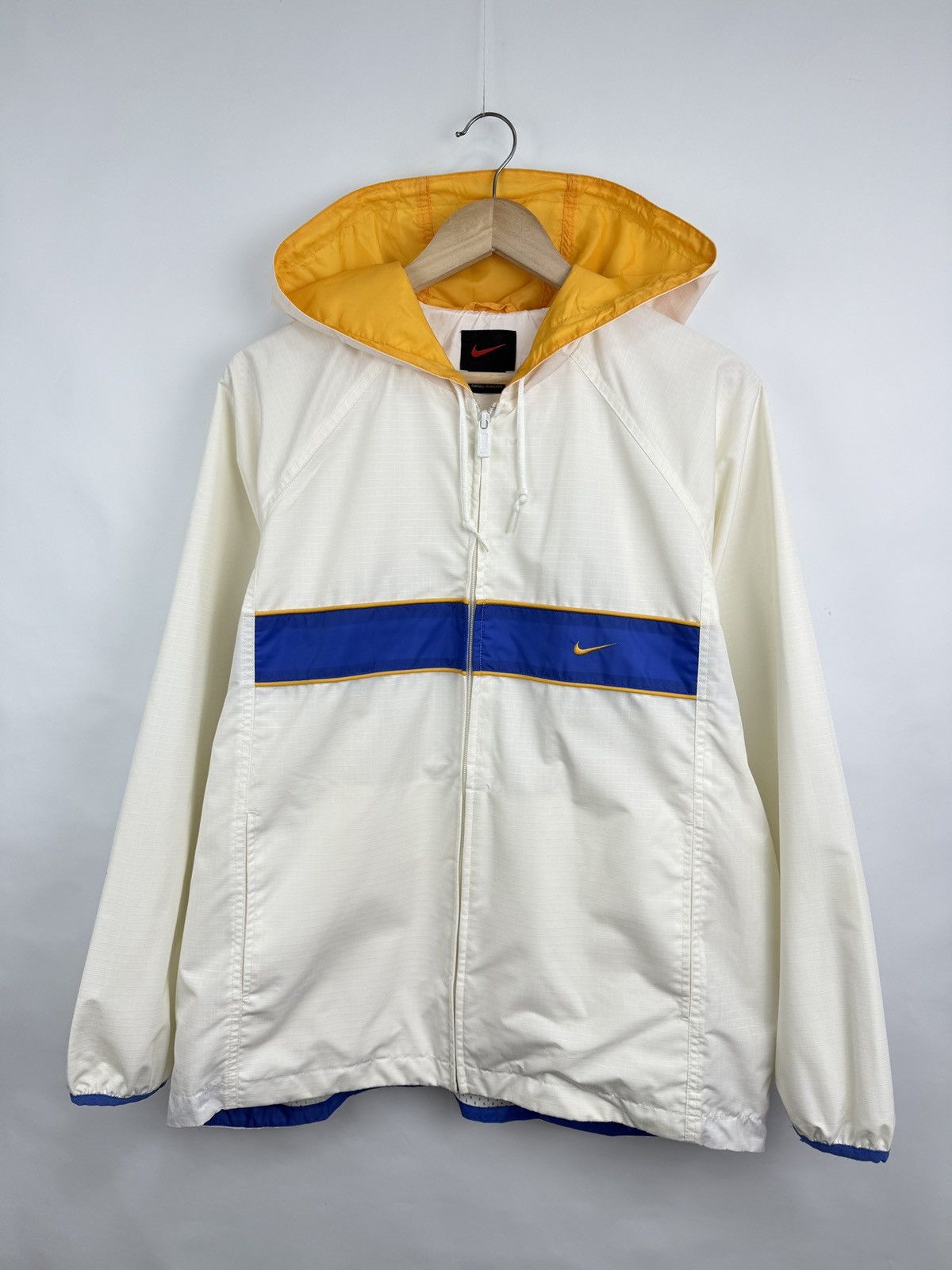 Nike × Vintage 🇺🇸 Vintage 90s Nike Archive Jacket Rare Retro Hype Y2K Size US XL / EU 56 / 4 - 4 Thumbnail