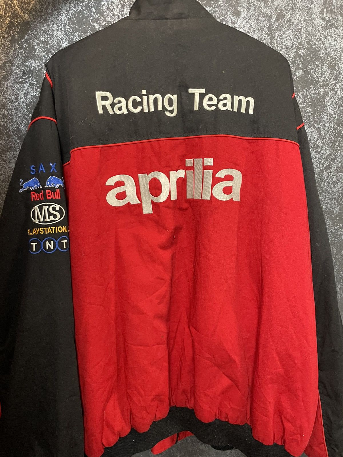 Other Rare Aprilia Jacket Racing Motorsport Embroidery Streetwear Size US XL / EU 56 / 4 - 4 Thumbnail