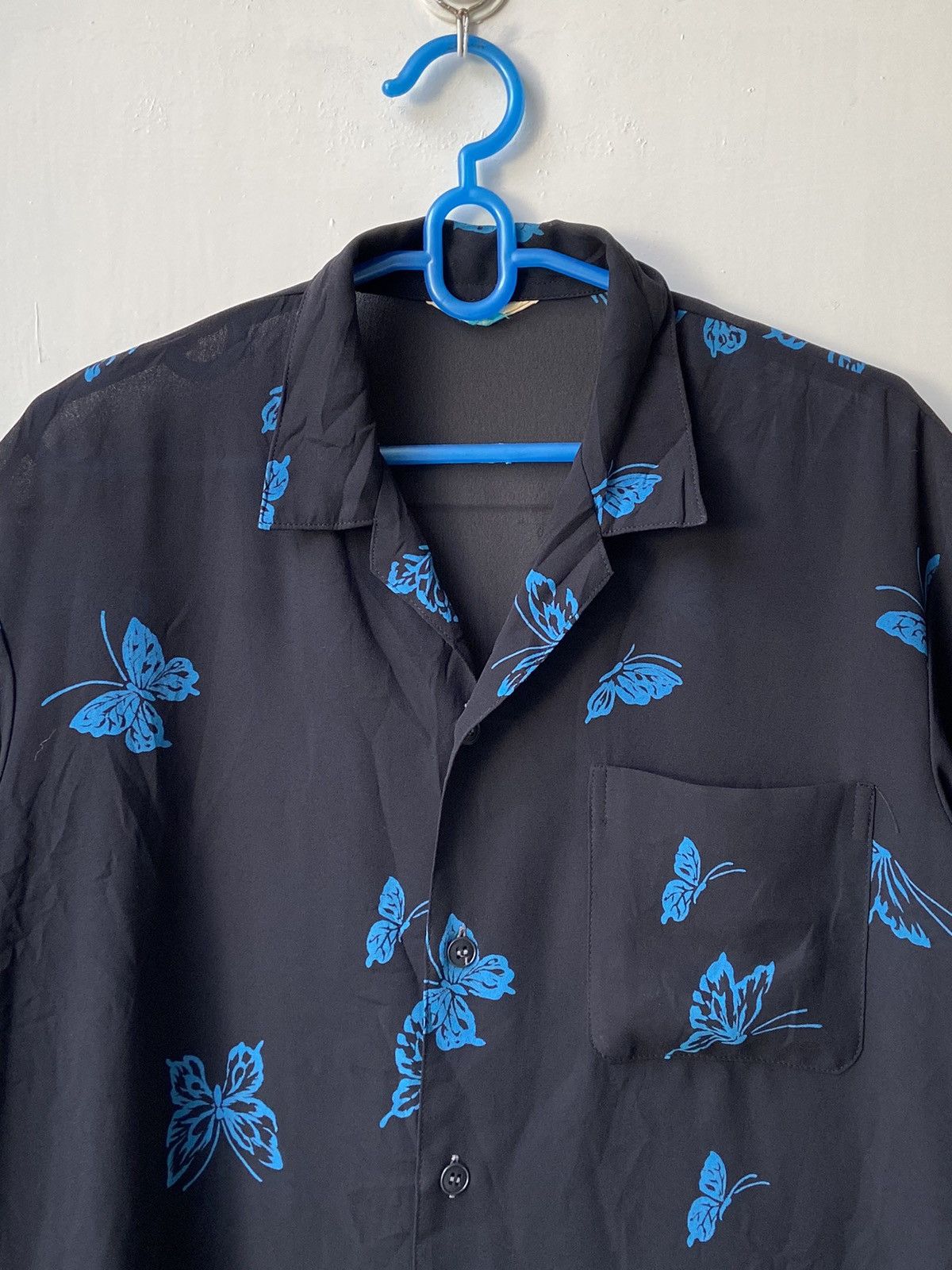 Designer × Japanese Brand Japanese Brand Butterfly Patterned Shirt Size US M / EU 48-50 / 2 - 4 Thumbnail