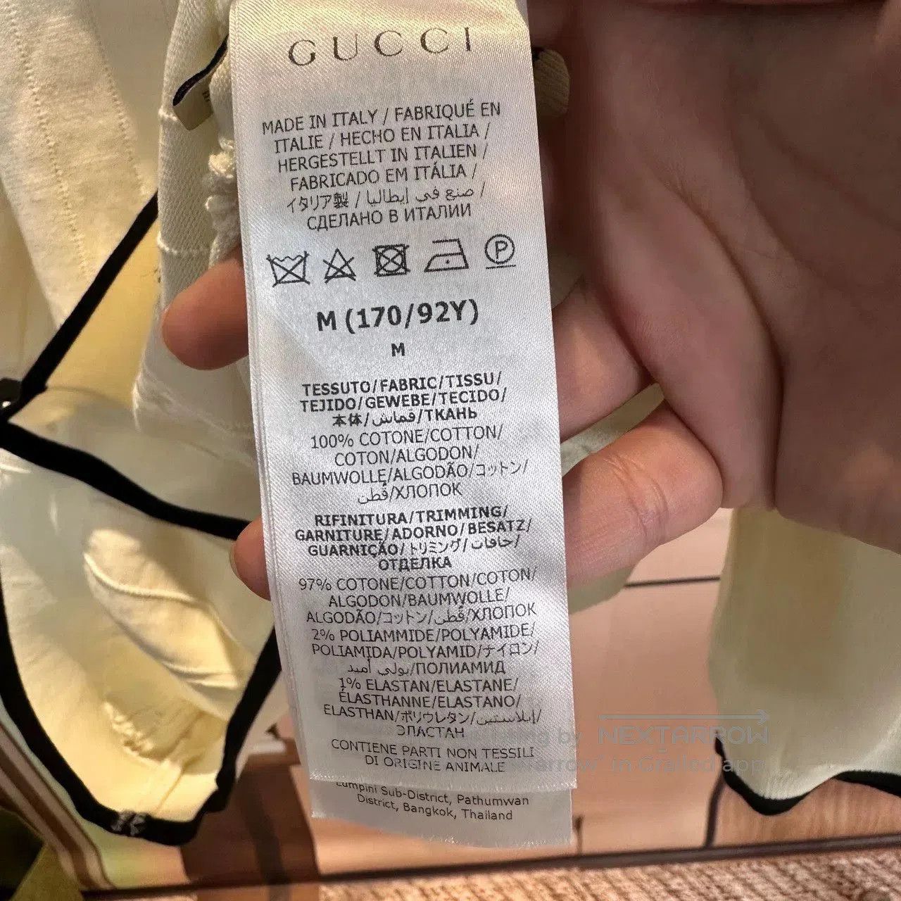 Gucci Gucci New Ivory Jacquard Knit Short Sleeve. Size M / US 6-8 / IT 42-44 - 4 Thumbnail