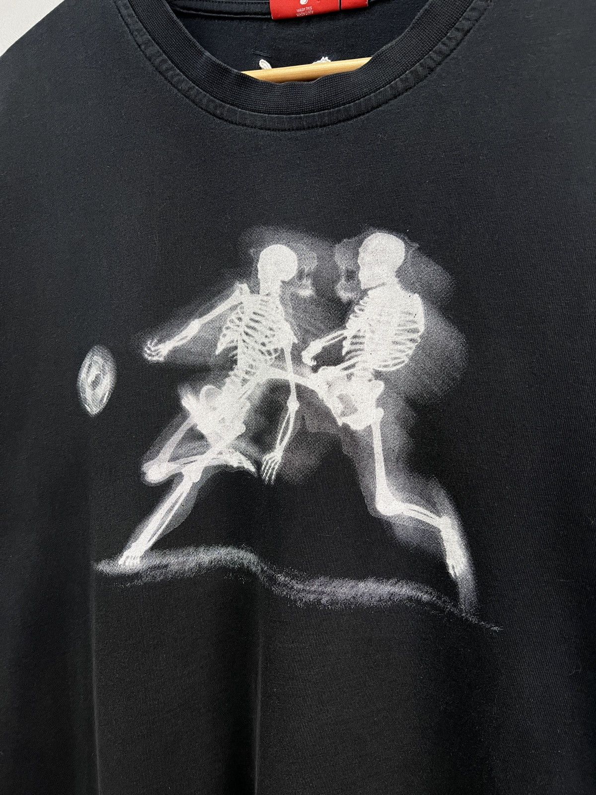 Puma Puma Black T-shirt Skeleton print mihara style japanese y2k Size US XL / EU 56 / 4 - 3 Thumbnail