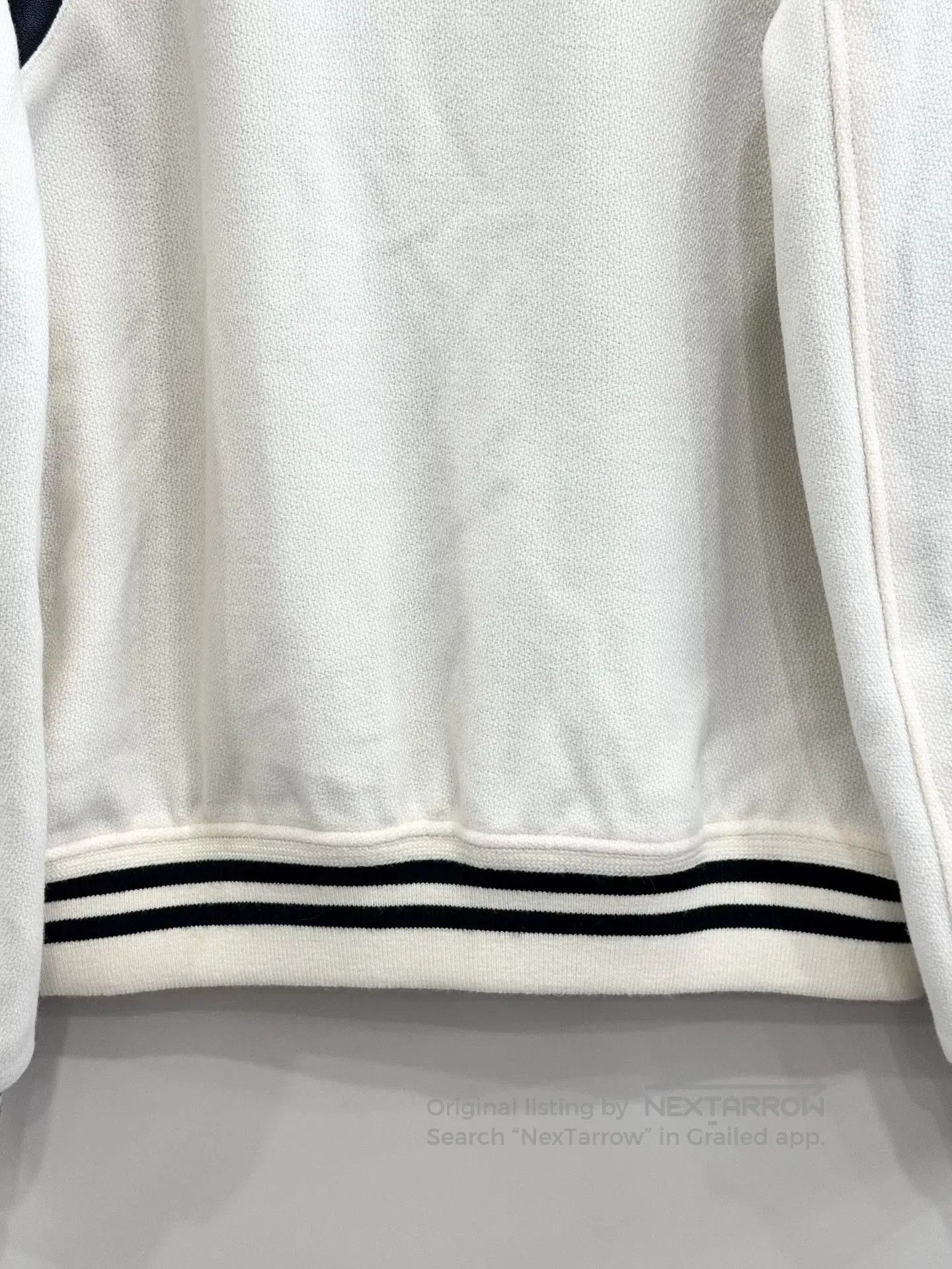 Saint Laurent Paris white baseball jacket by saint laurent. Size US L / EU 52-54 / 3 - 6 Thumbnail