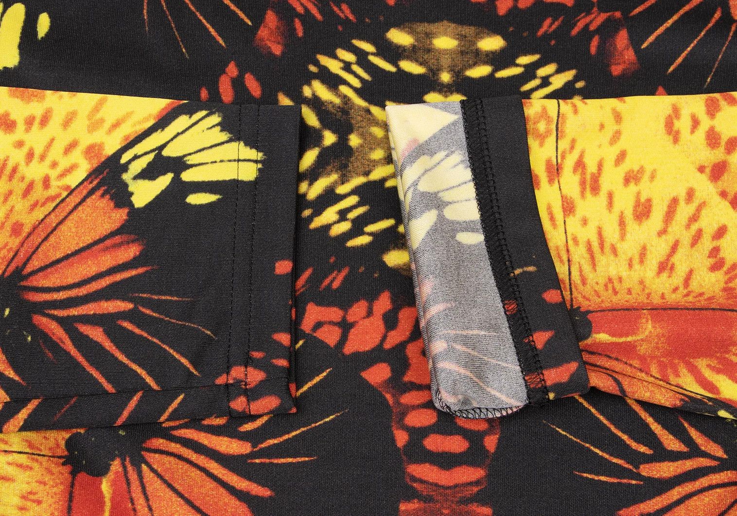 Jean Paul Gaultier Butterfly Print Top in Black, Red, and Yellow Size 48 Size US M / EU 48-50 / 2 - 5 Thumbnail