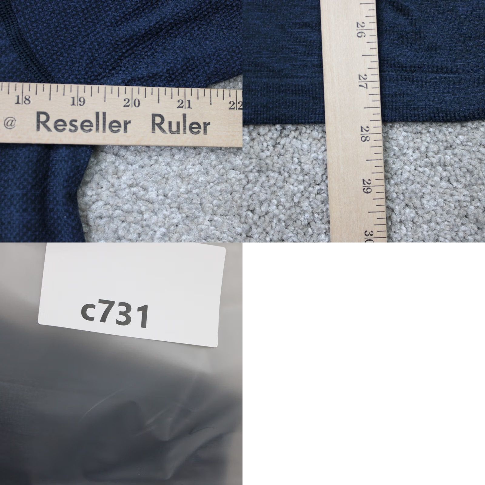 Lululemon Lululemon Polo Shirt Mens Medium Blue Performance Short Sleeve Stretch Pullover Polo Shirt Linen? Size US M / EU 48-50 / 2 - 9 Thumbnail