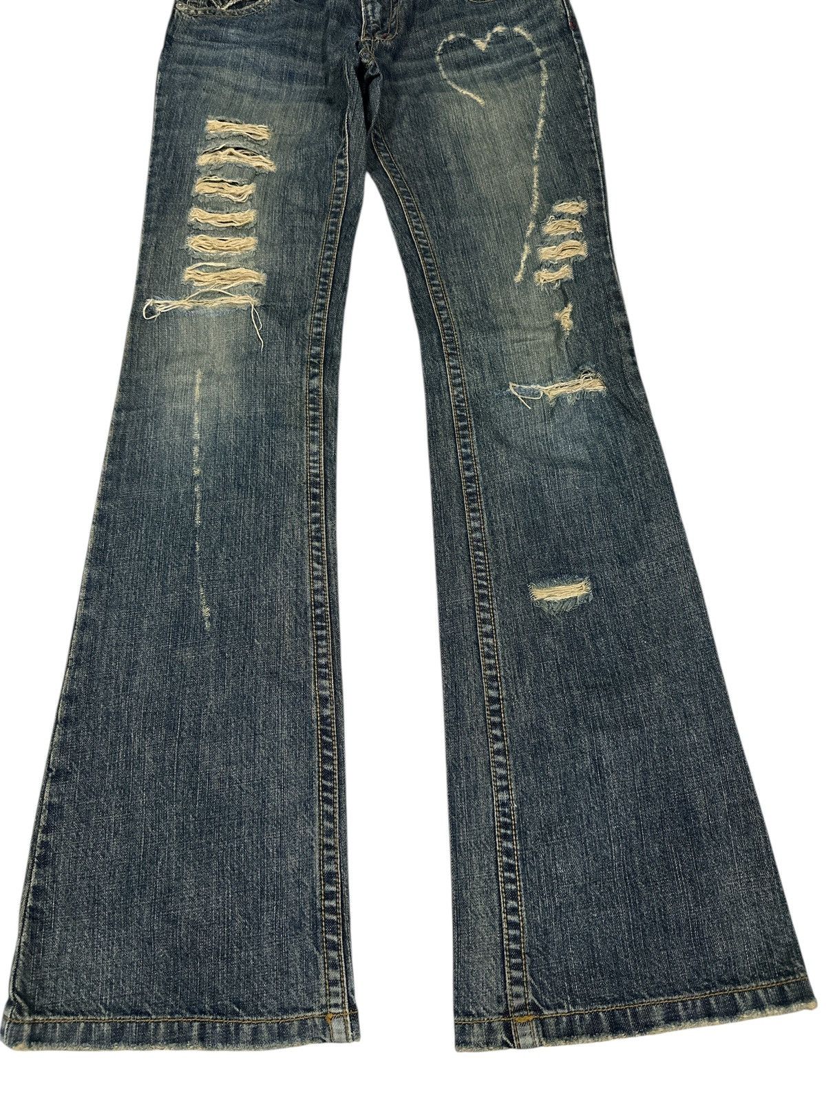 Kapital Flare Bootcut 💥🎌 Matresse Sheats Jeans Size US 31 - 2 Thumbnail