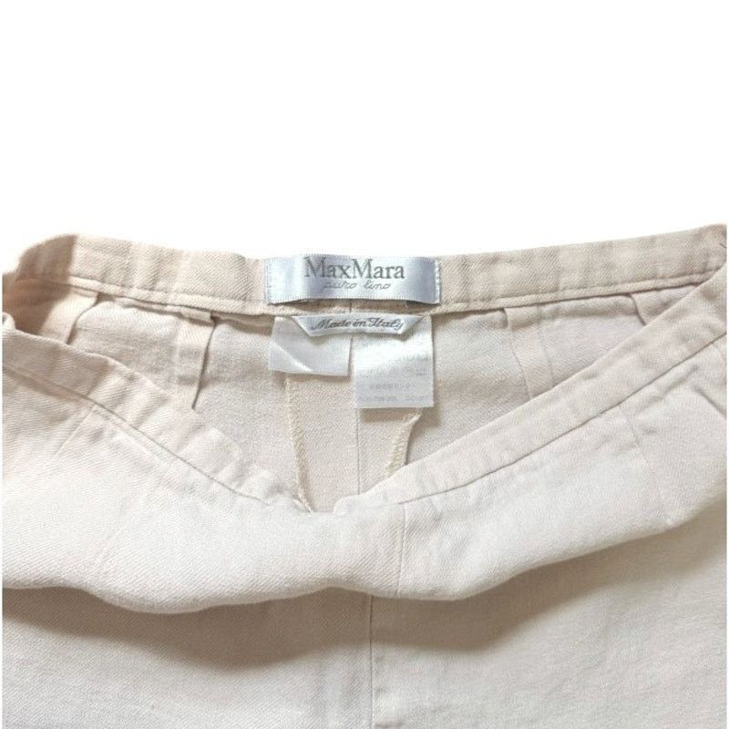 Max Mara MaxMara Beige Pants | Size 4 Size 27" / US 4 / IT 40 - 3 Thumbnail