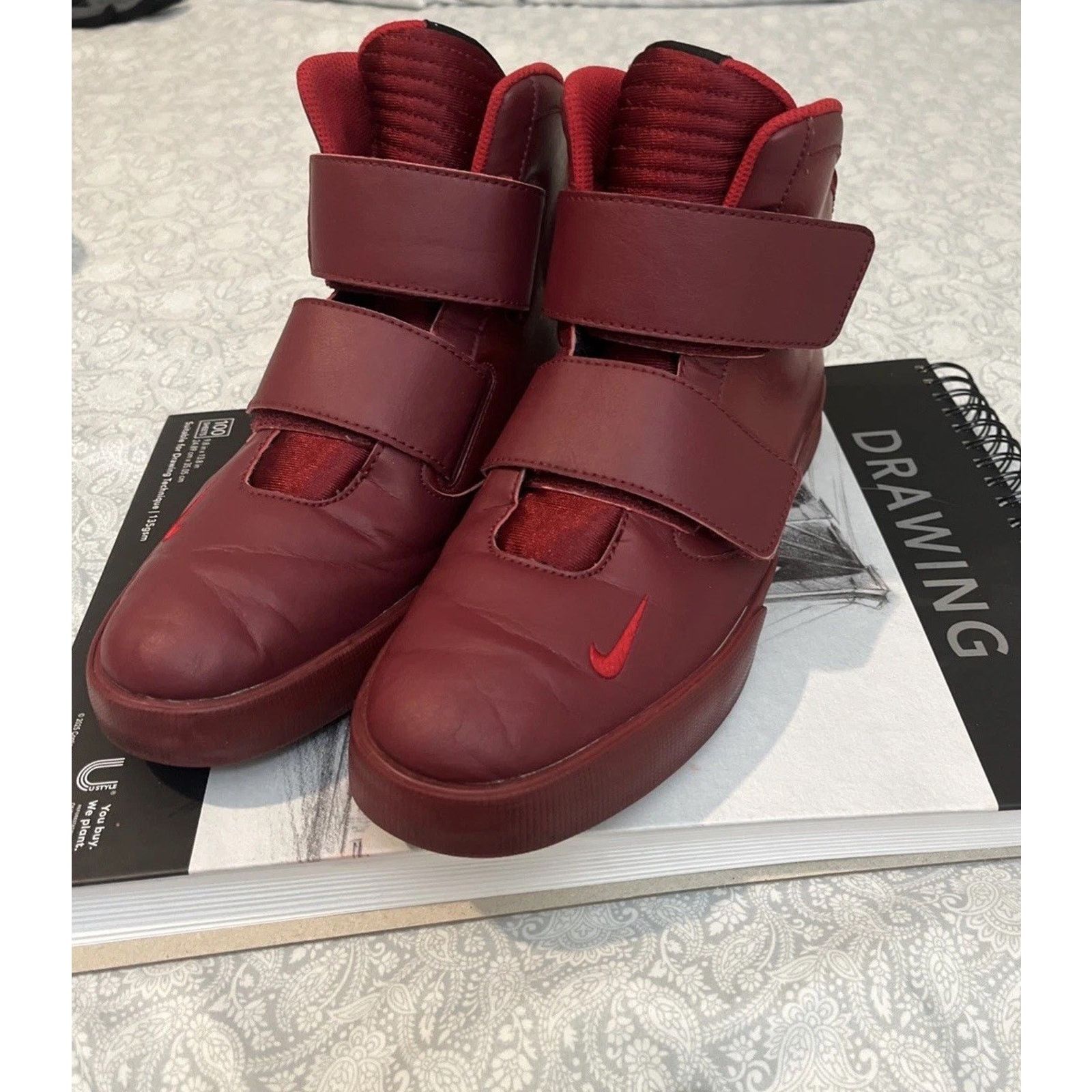 Nike Nike Flystepper 2K3 Red High Top Sneakers Men’s Size 8.5 Size US 8.5 / EU 41-42 - 5 Thumbnail