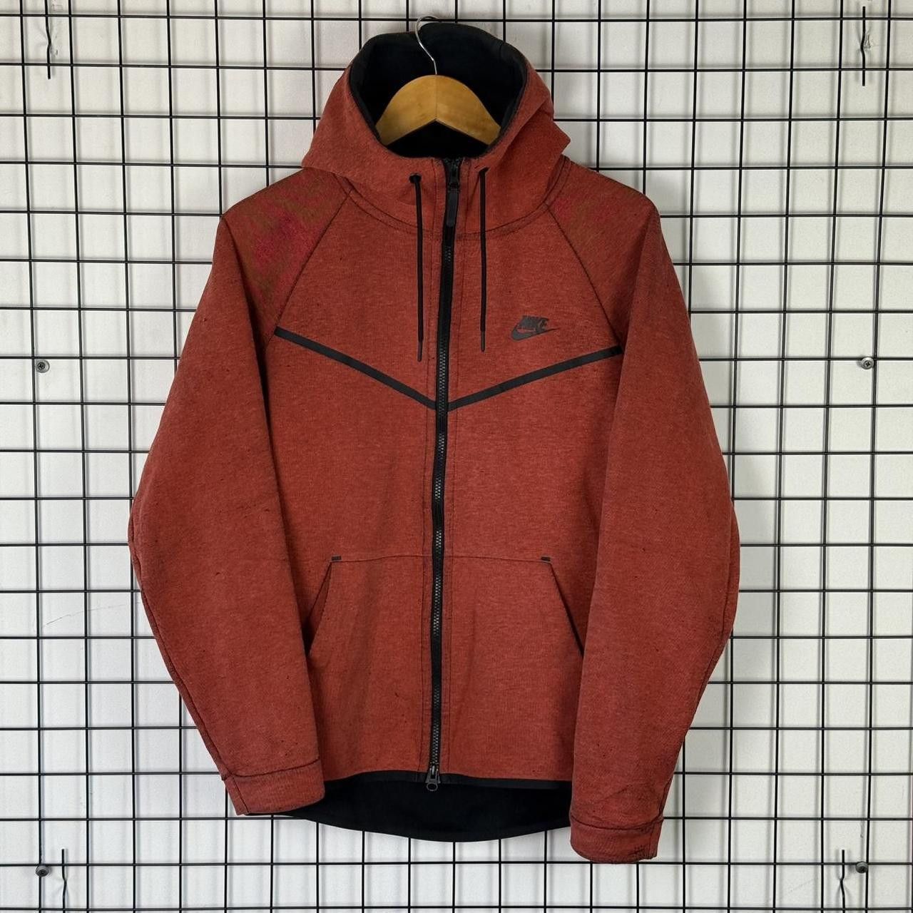 Nike Tech Fleece Sweatshirt Zip Up Red