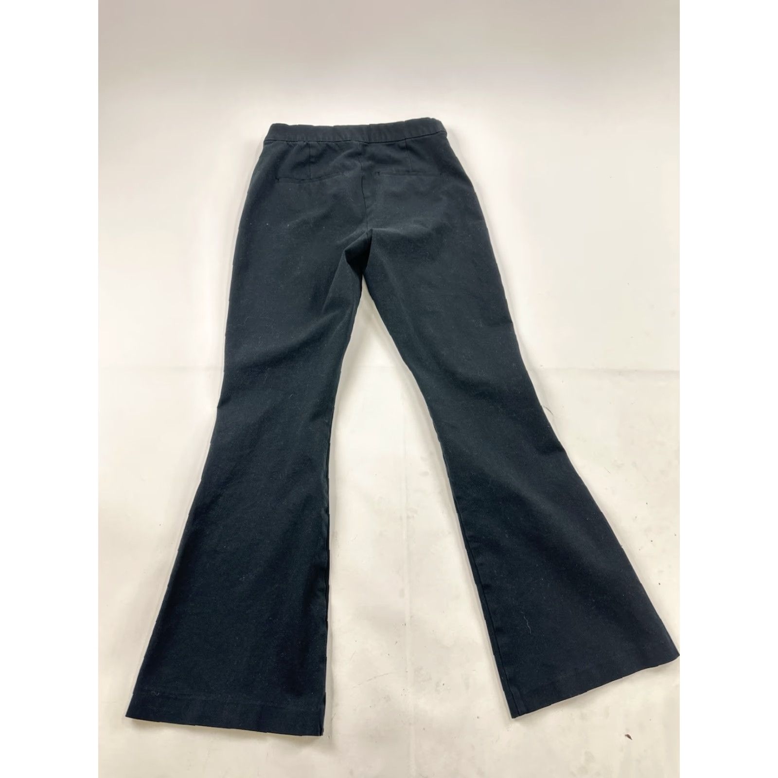 Gap VINTAGE Gap Pants Women’s 10 Flared Ankle Cotton Spandex Black Casual Business Travel Size 32" / US 10 / IT 46 - 2 Thumbnail