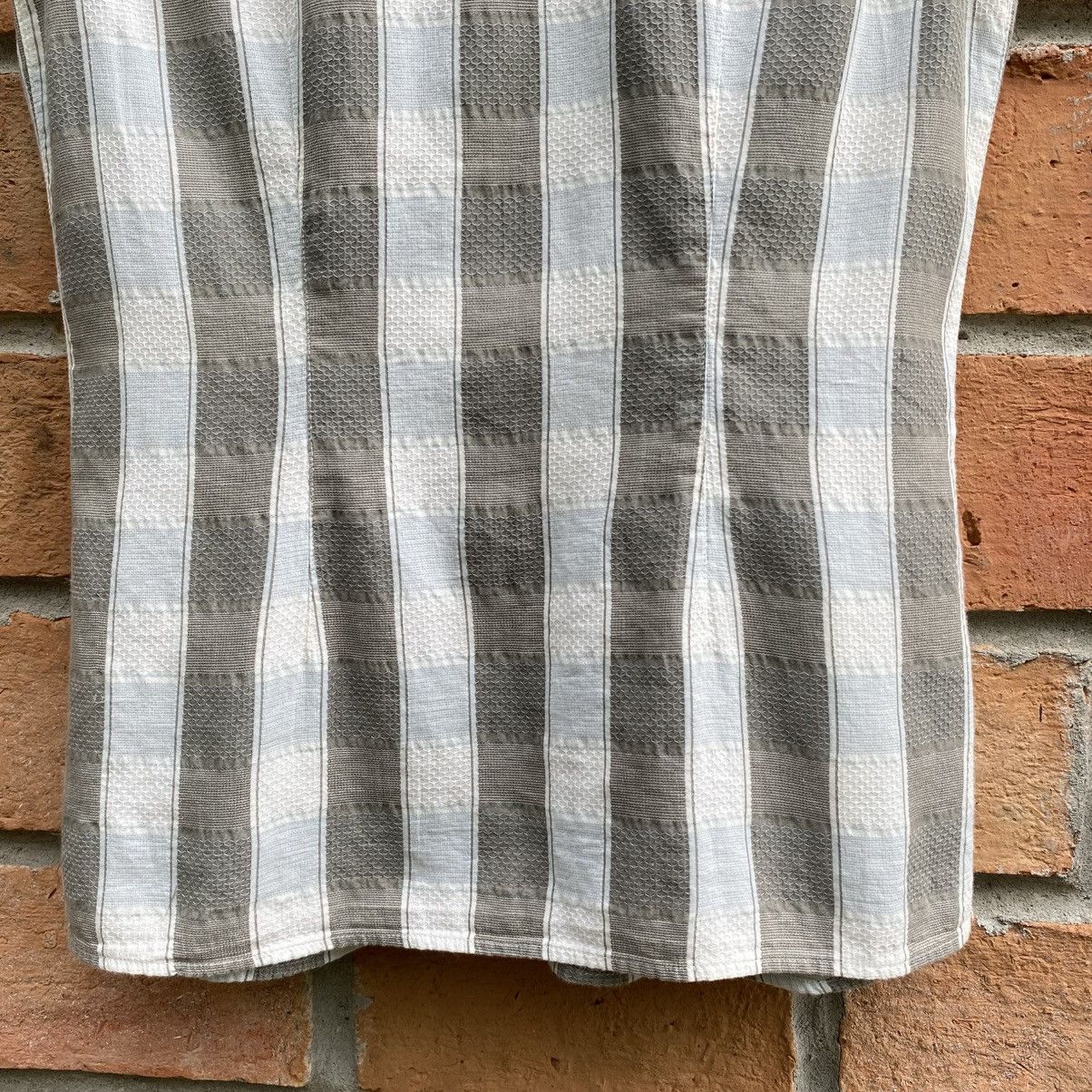 Armani ARMANI JEANS Sleeveless Check Shirt Size M / US 6-8 / IT 42-44 - 8 Thumbnail