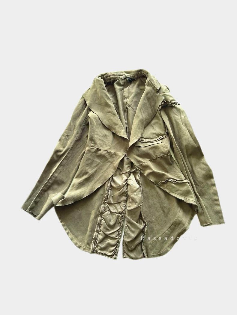 Comme des Garcons Comme Des Garcons Ling dovetail deformed pleated shirt top Size S / US 4 / IT 40 - 1 Thumbnail