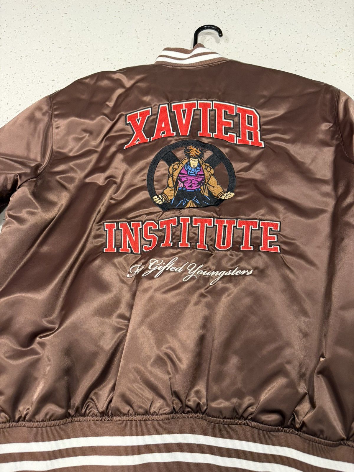 Kith Kith X Marvel X-Men Gambit Satin Bomber Jacket Size US M / EU 48-50 / 2 - 7 Thumbnail