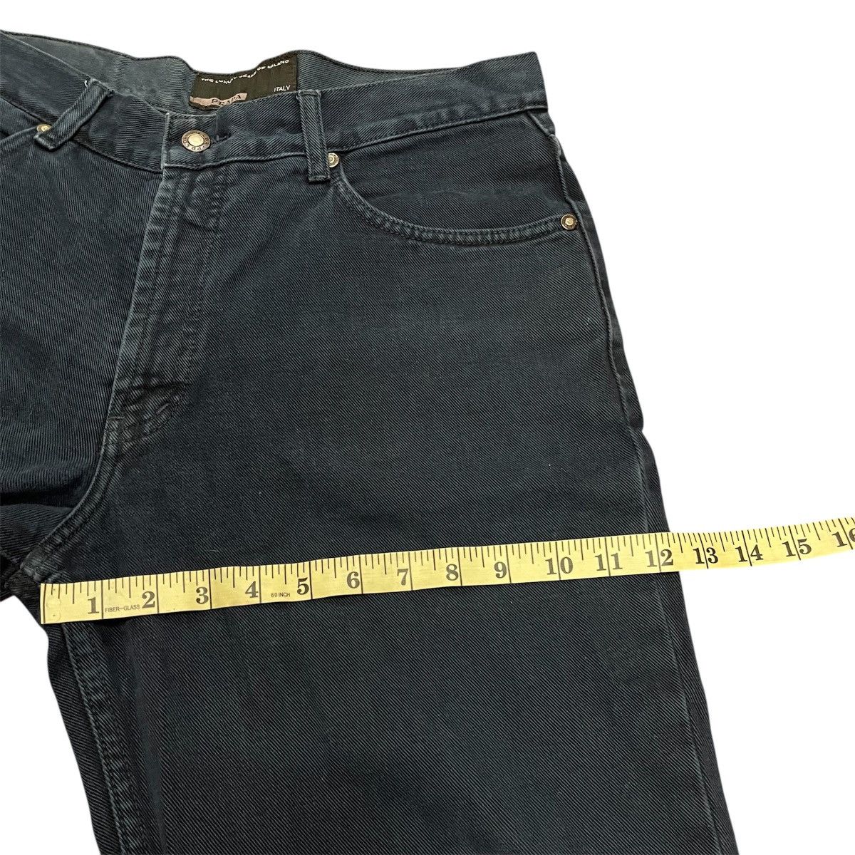 Prada PRADA STRAIGHT CUT DENIM PANTS Size US 34 / EU 50 - 10 Thumbnail