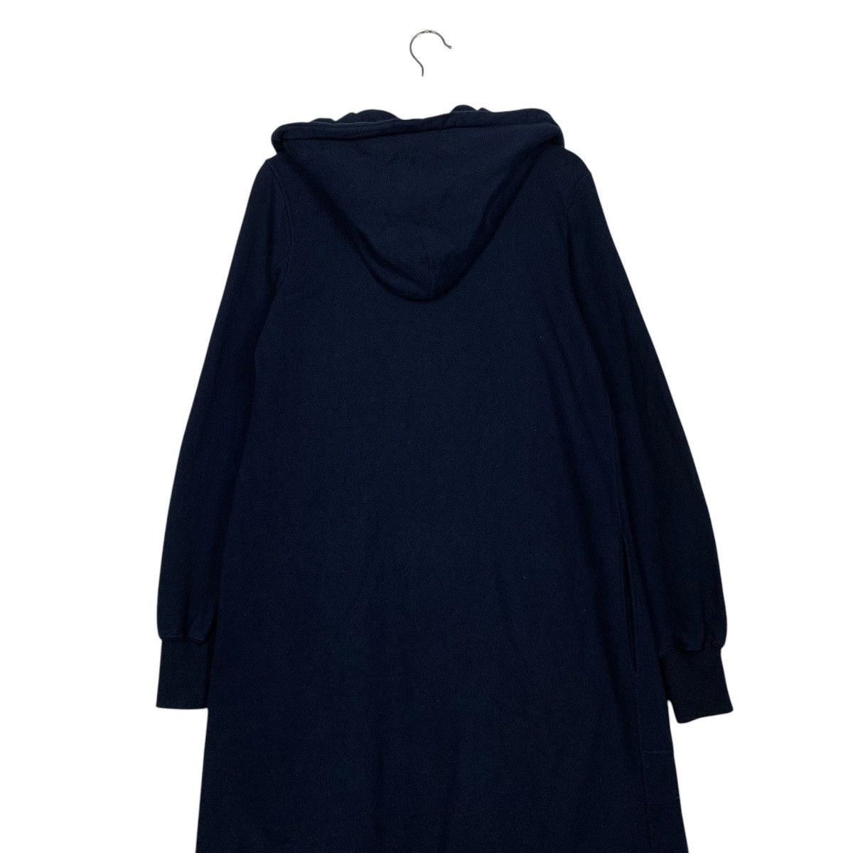 Zucca Zucca Buttonless Hooded Overcoat Size M / US 6-8 / IT 42-44 - 9 Thumbnail