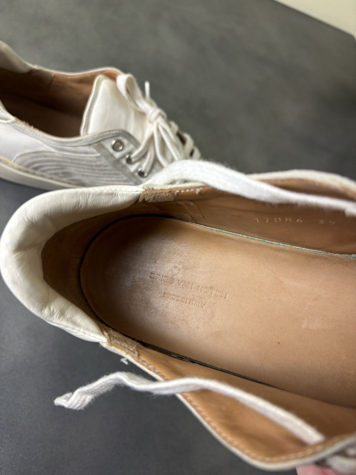 Dries Van Noten Dries Van Noten Sneakers Womens Shoes White 39 / 9 Designer Size US 9 / IT 39 - 14 Thumbnail
