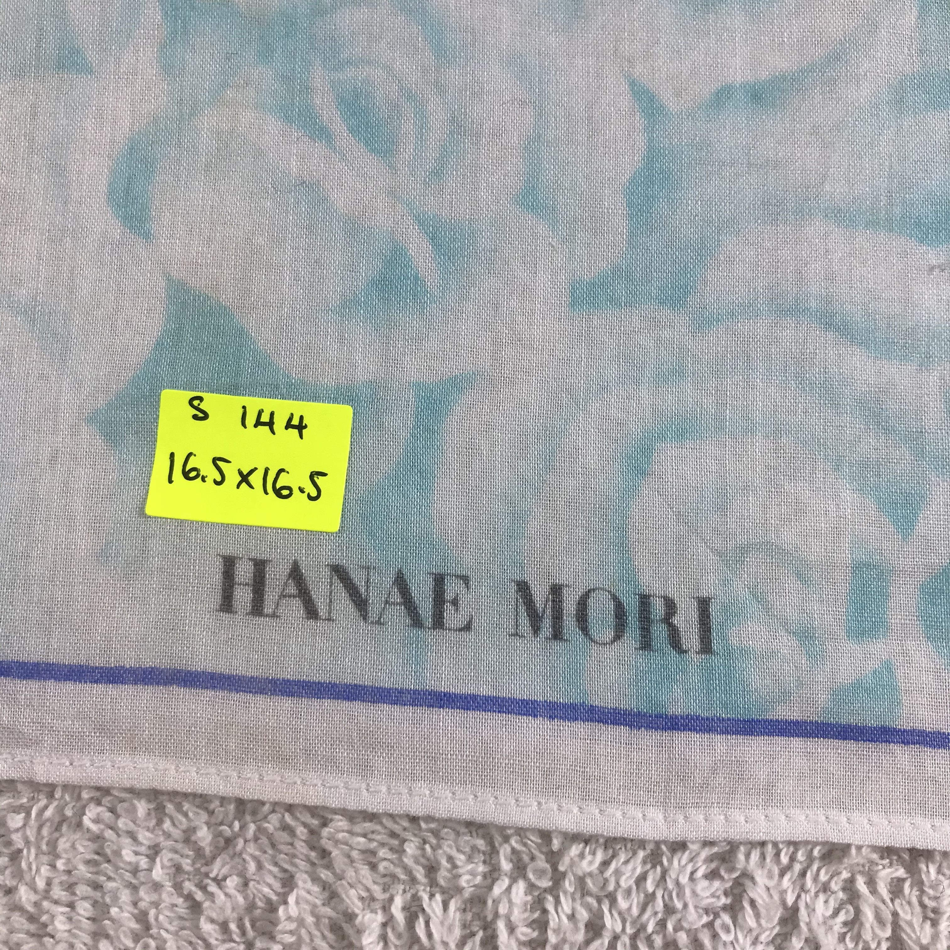 Hanae Mori × Vintage Hanae Mori Bandana / Handkerchief / Neckerchief - S144 Size ONE SIZE - 5 Thumbnail