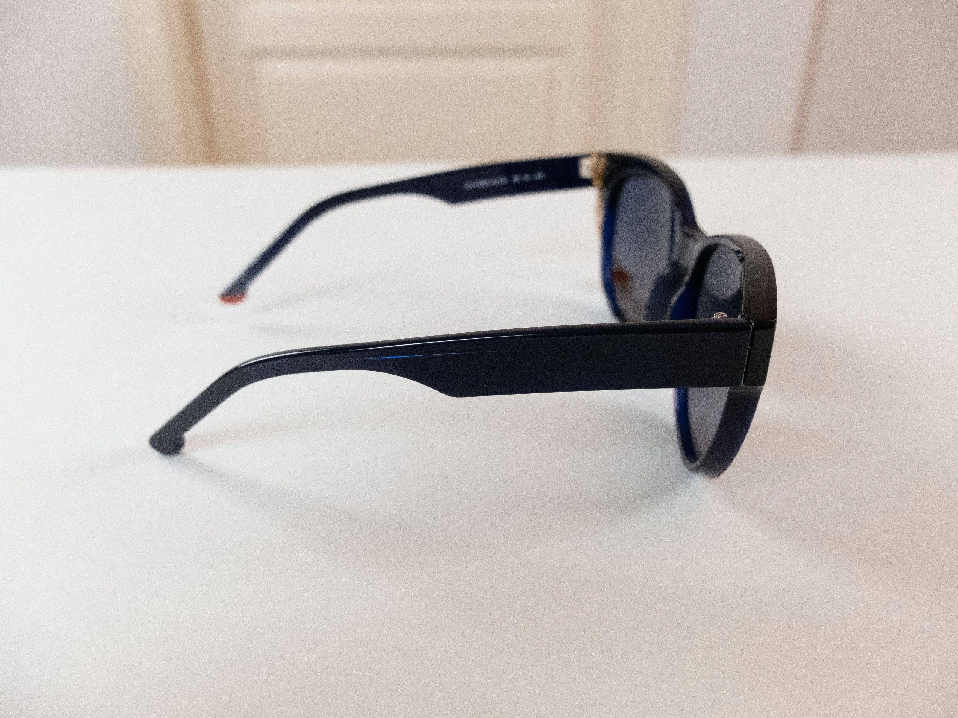 Loro Piana LORO PIANA Freetime navy blue acetate oval sunglasses Size ONE SIZE - 3 Thumbnail