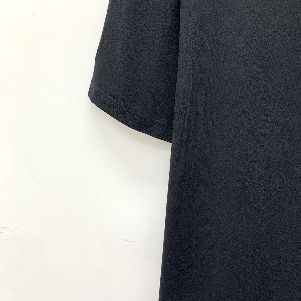 Palm Angels Palm Angels Black Cotton Crew Neck Short Sleeve Dress K26WX Size M / US 6-8 / IT 42-44 - 4 Thumbnail