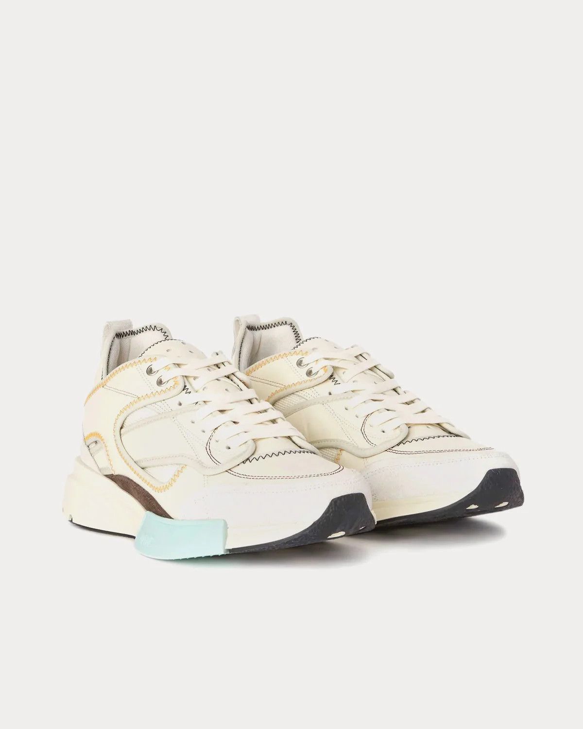 OAMC o1y0225 Logo Low-Top Sneakers in White Size US 7 / EU 40 - 2 Thumbnail